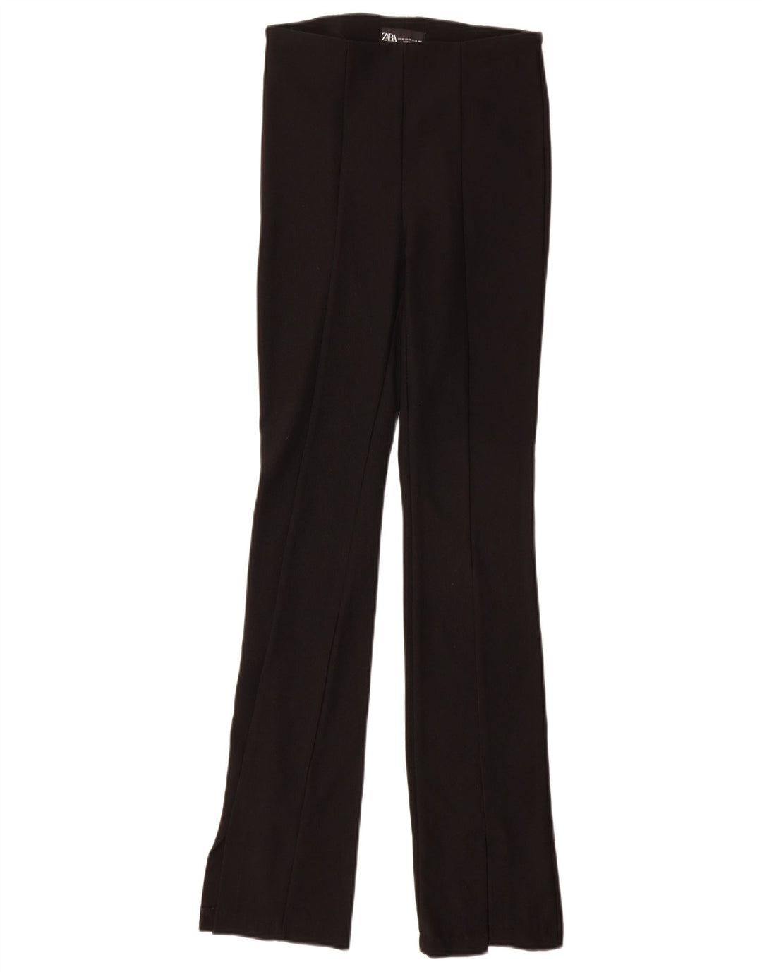 Zara Womens Flare Leggings UK 6 XS Black