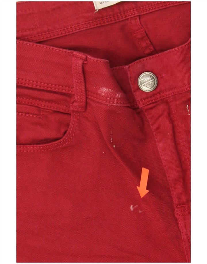 ZARA Womens Skinny Jeans EU 38 Small W28 L30 Red