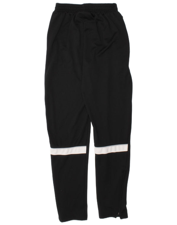 Nike Boys Dri Fit Tracksuit Trousers 10-11 Years Medium Black Polyester