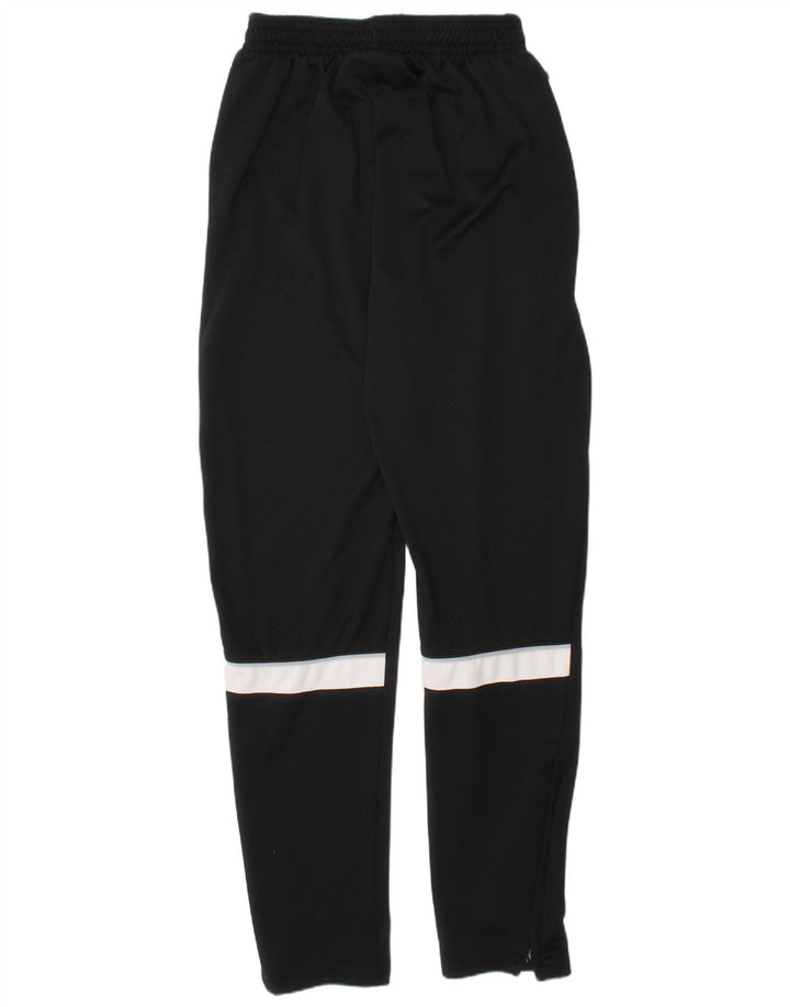 Nike Boys Dri Fit Tracksuit Trousers 10-11 Years Medium Black Polyester