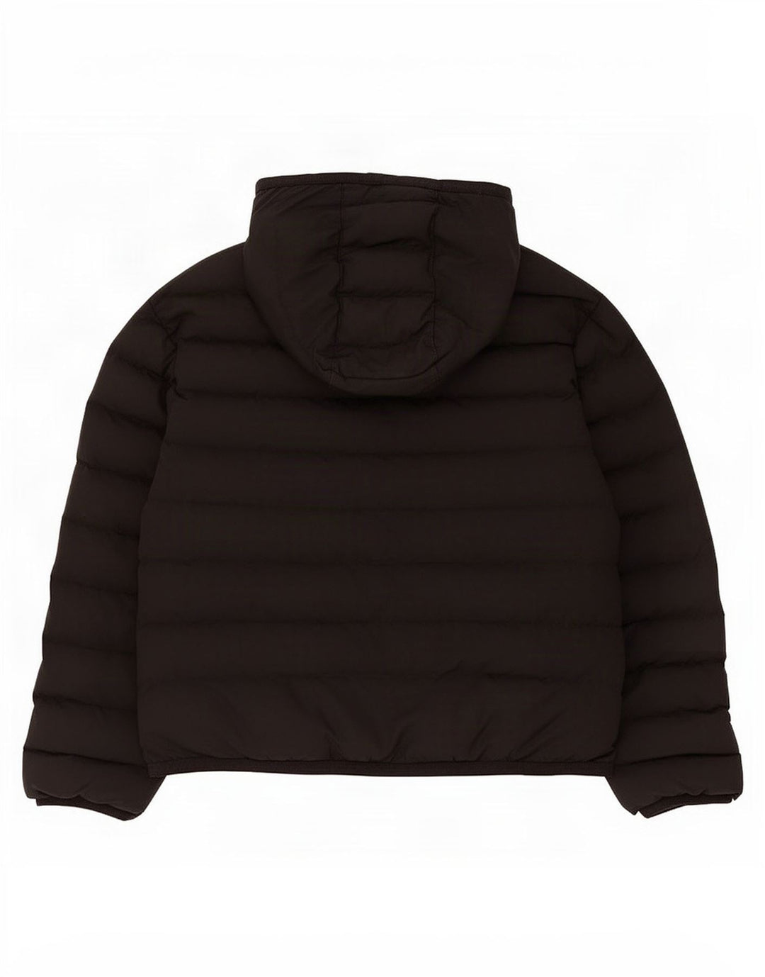 Nike Boys Hooded Padded Jacket 10-11 Years Medium Black Polyester