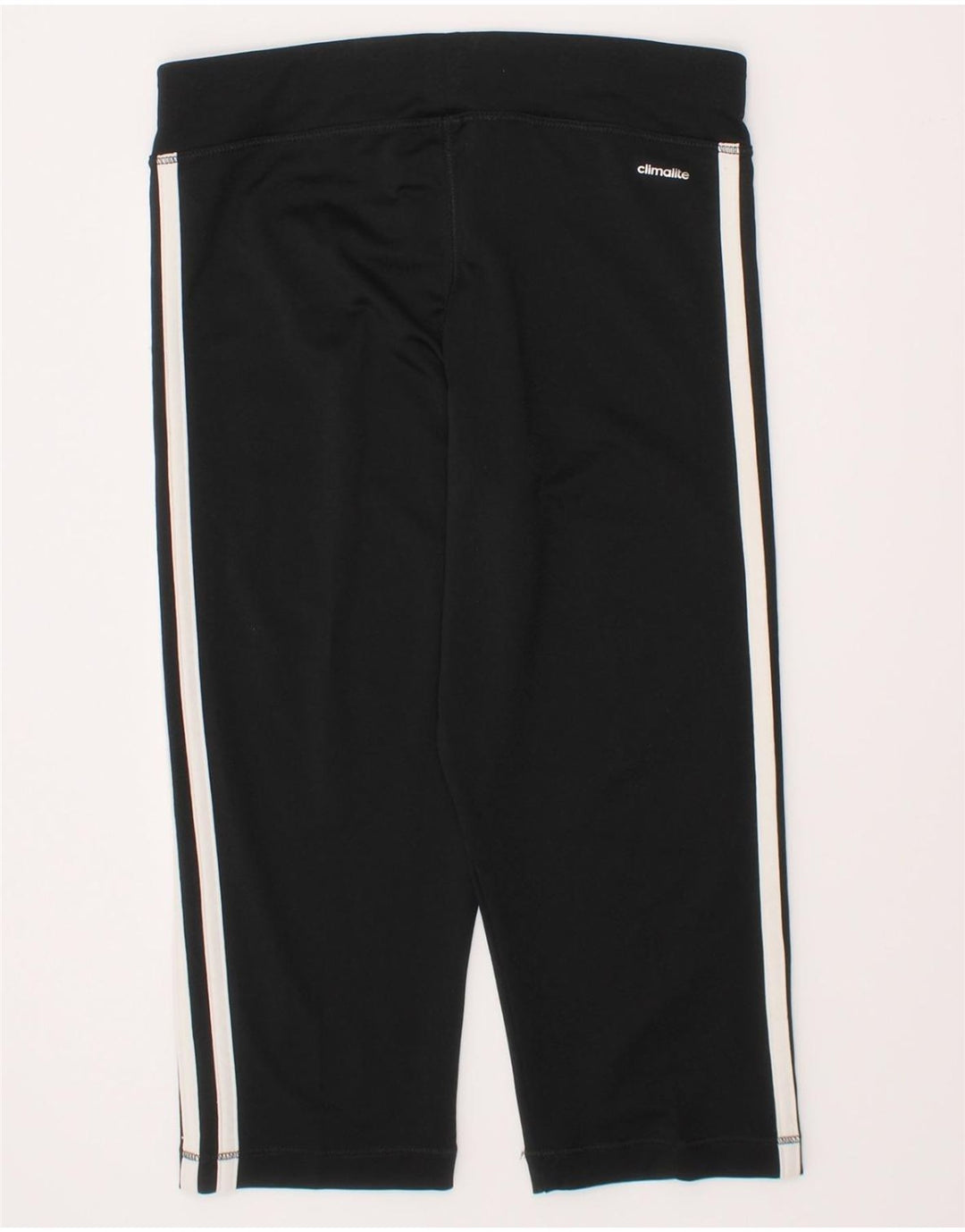 ADIDAS Girls Climalite Leggings 11-12 Years  Black Polyester
