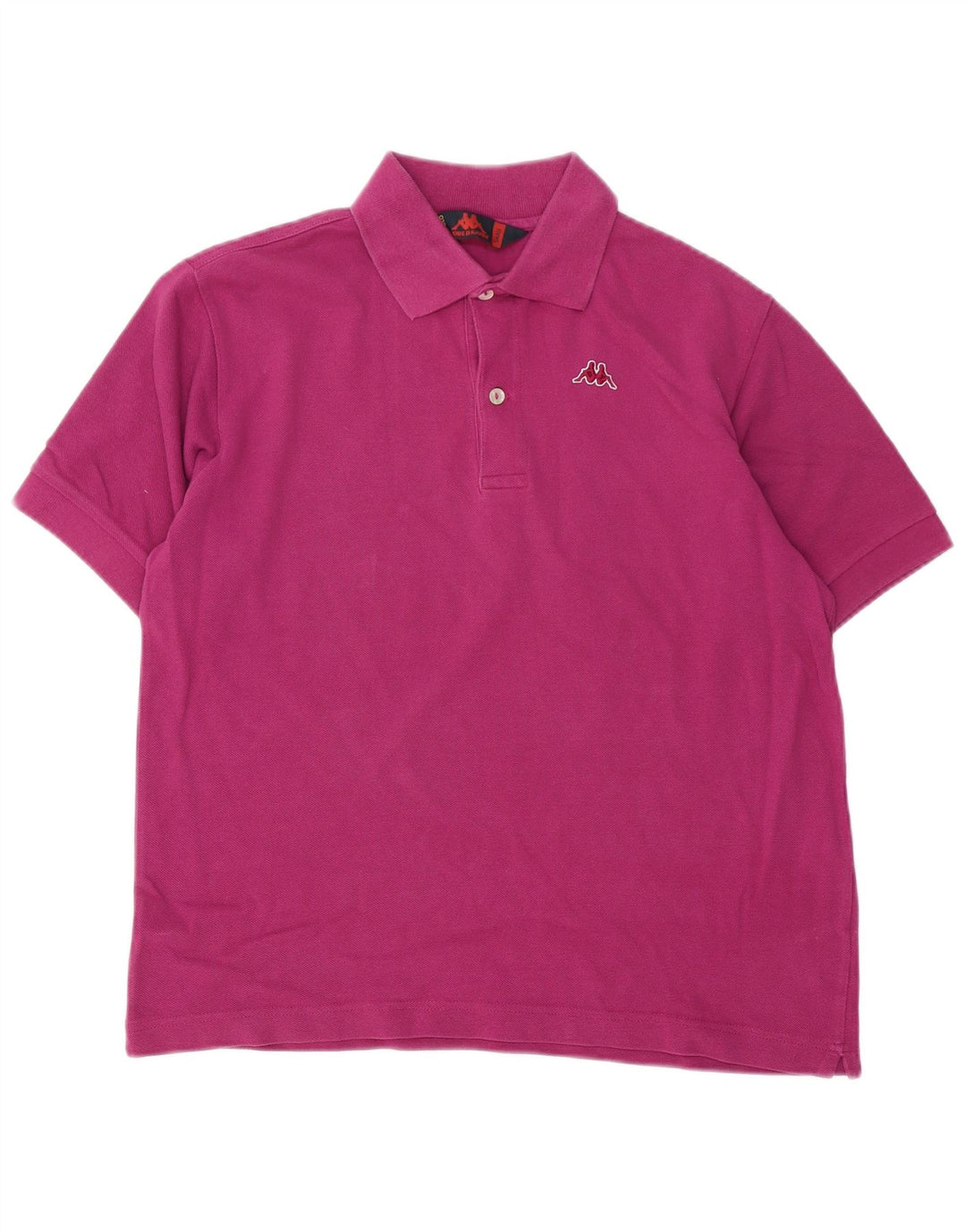 Kappa Mens Polo Shirt Small Purple Cotton