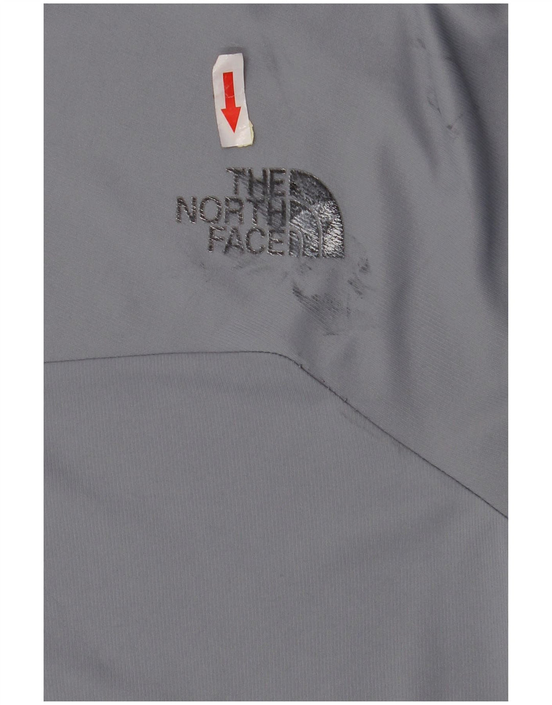 The North Face Mens T-Shirt Top Large Grey Colourblock Polyester