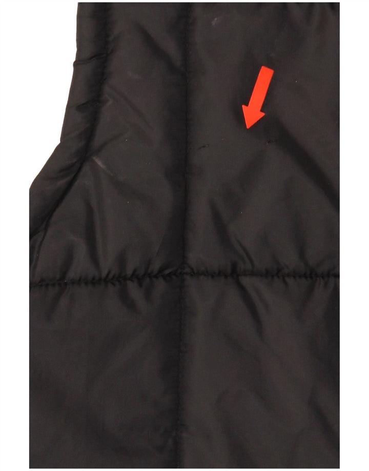 St. Bernard Womens Padded Gilet UK 14 Large Black Nylon