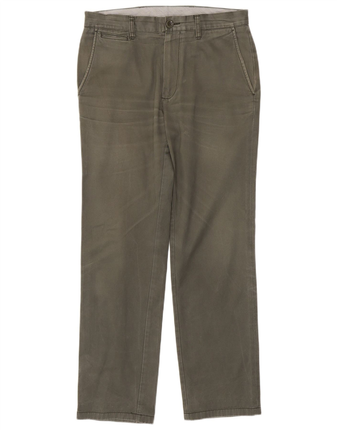 DOCKERS Mens Slim Fit Chino Trousers W32 L32 Khaki Cotton