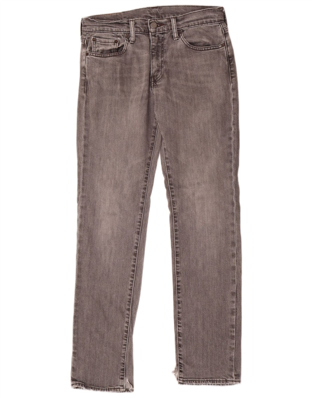 LEVI'S Womens 511 Slim Jeans W30 L32 Grey Cotton