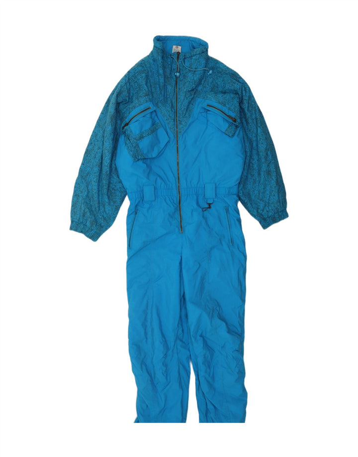 Rodeo Mens Ski Jumpsuit IT 48 Medium  Blue Flecked
