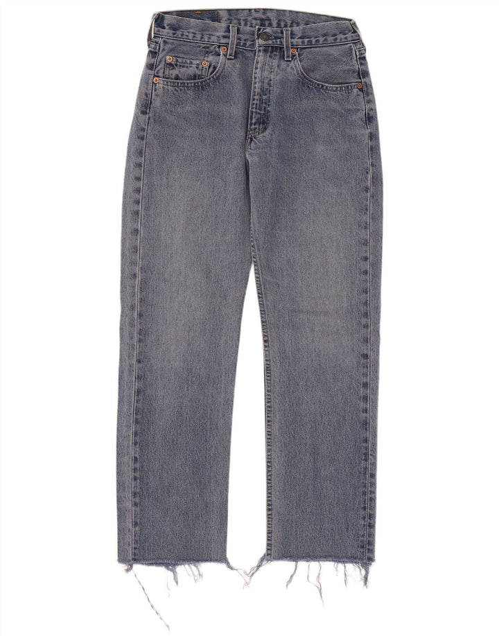 Levi's Mens Straight Jeans W29 L28 Blue Cotton