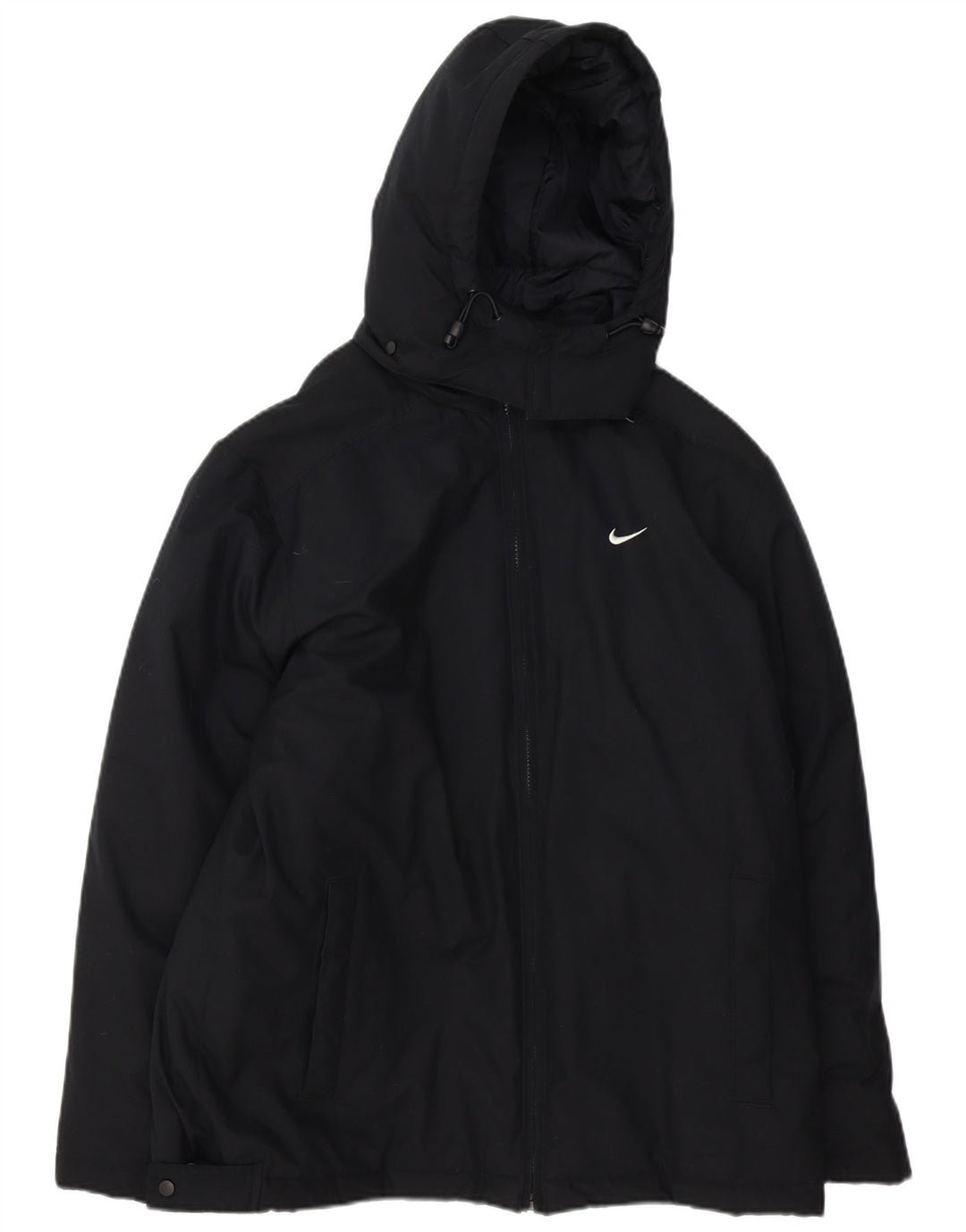 Nike Mens Hooded Windbreaker Jacket UK 38 Medium Black