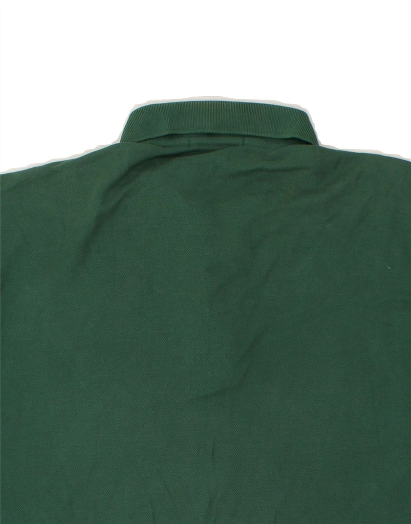 FILA Mens Polo Shirt Medium Green Cotton | Vintage Fila | Thrift | Second-Hand Fila | Used Clothing | Messina Hembry 