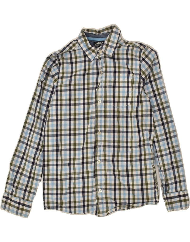 OSH KOSH Boys Shirt 13-14 Years Multicoloured Check Cotton | Vintage Osh Kosh | Thrift | Second-Hand Osh Kosh | Used Clothing | Messina Hembry 