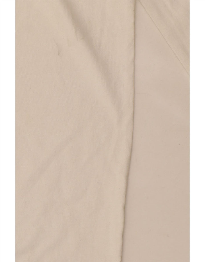 Adidas Mens Graphic Top Long Sleeve XS White Cotton