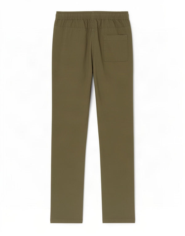 Marks & Spencer Boys Straight Chino Trousers 13-14 Years W28 L29 Khaki