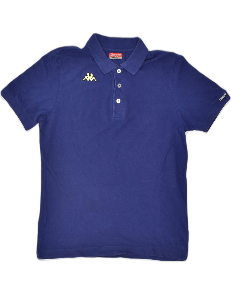KAPPA Mens Polo Shirt Small Blue Cotton Classic | Vintage | Thrift | Second-Hand | Used Clothing | Messina Hembry 