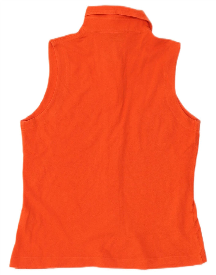 Invicta Womens Sleeveless Shirt UK 10 Small Orange