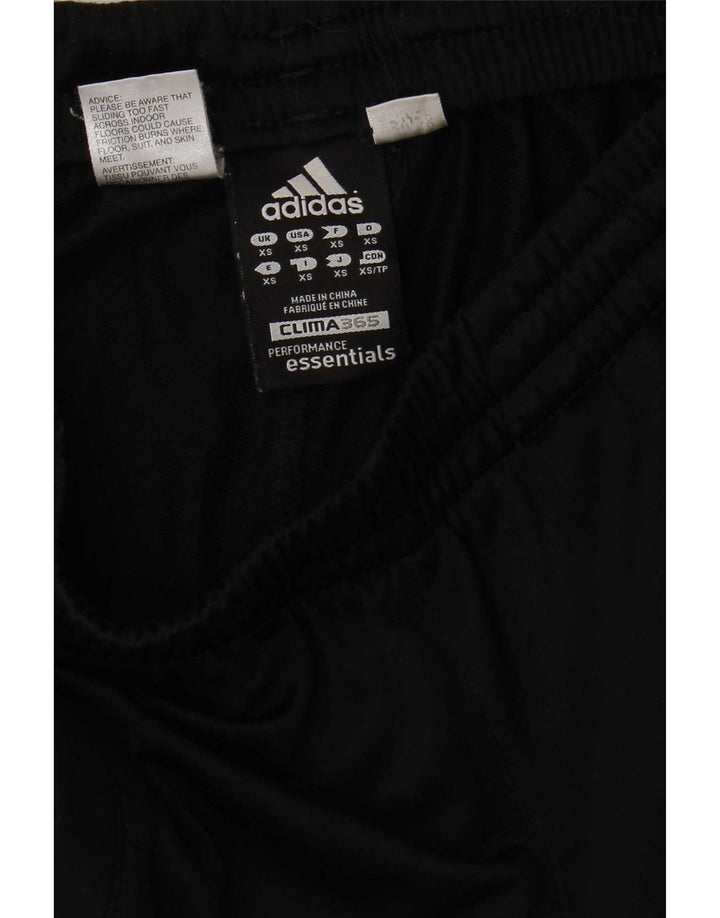 Adidas Mens Clima 365 Tracksuit Trousers XS Black Polyester