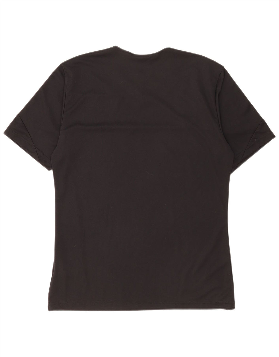 Adidas Mens Climalite T-Shirt Top Small Black Colourblock Polyester