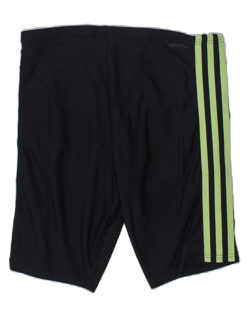 ADIDAS Boys Sport Shorts 13-14 Years Navy Blue Polyester | Vintage Adidas | Thrift | Second-Hand Adidas | Used Clothing | Messina Hembry 