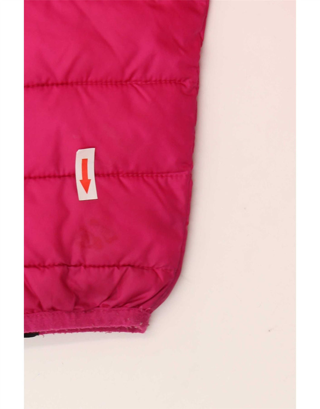 Ellesse Girls Hooded Padded Jacket 12-13 Years Pink Polyester