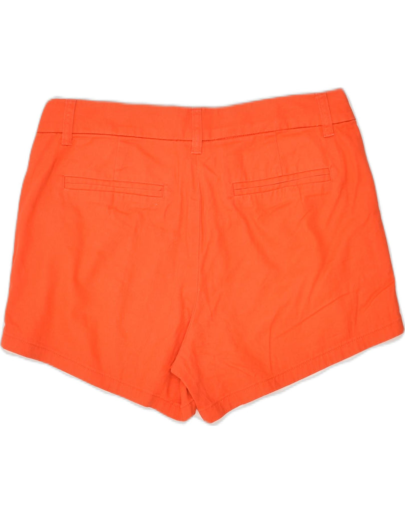 J. CREW Womens Chino Shorts US 4 Small W30  Orange Cotton | Vintage J. Crew | Thrift | Second-Hand J. Crew | Used Clothing | Messina Hembry 