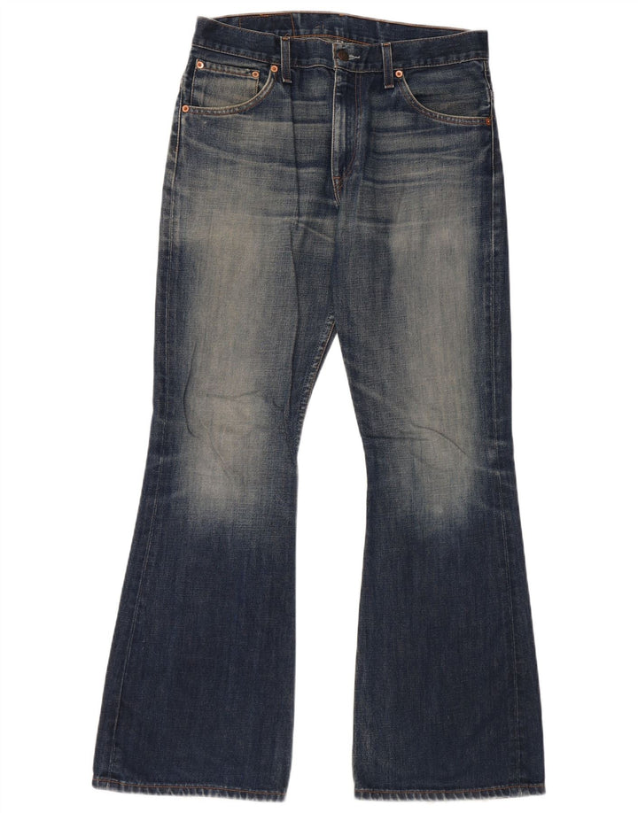 Levi's Womens 516 Flared Jeans  W32 L32 Blue Cotton