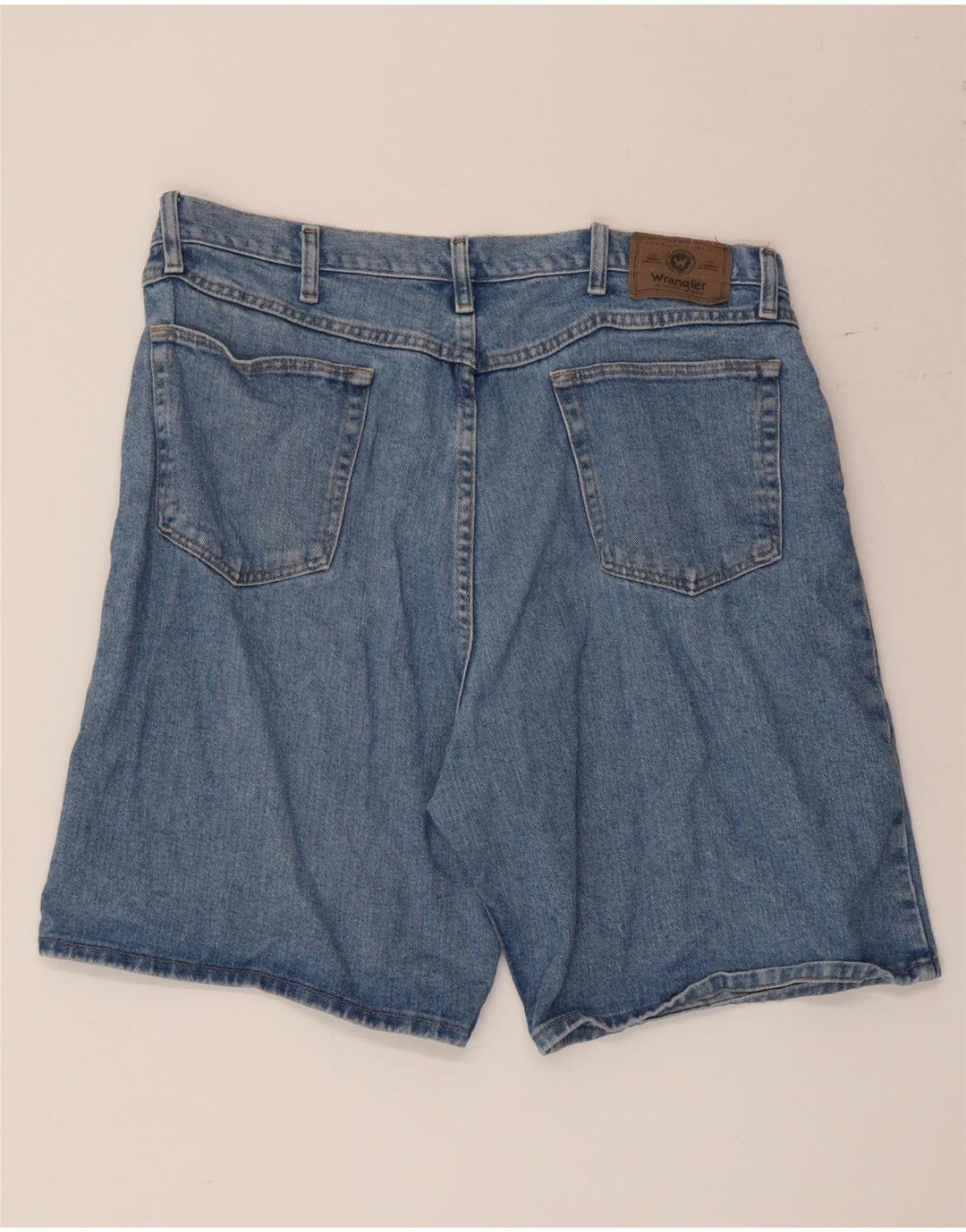 WRANGLER Mens Denim Shorts W38 XL Blue Cotton