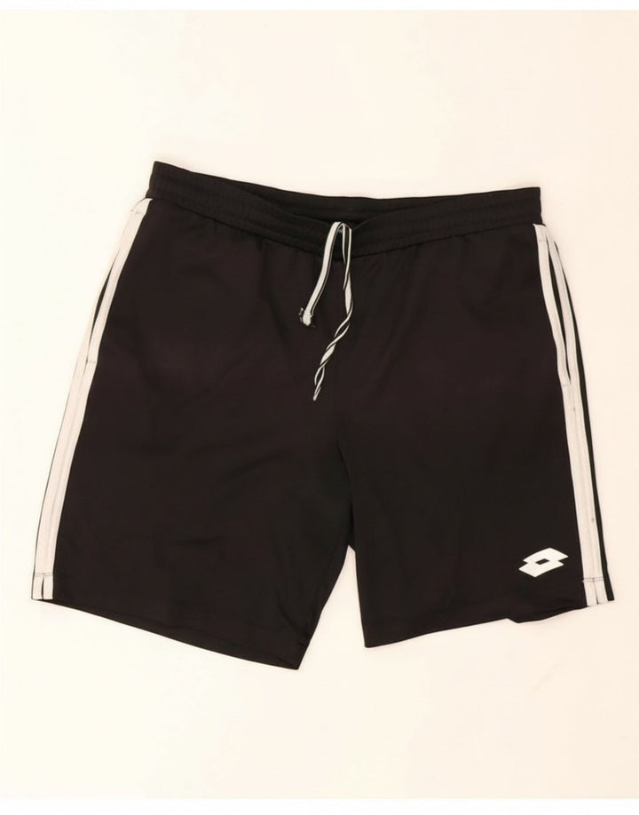 Lotto Mens Sport Shorts Medium  Black