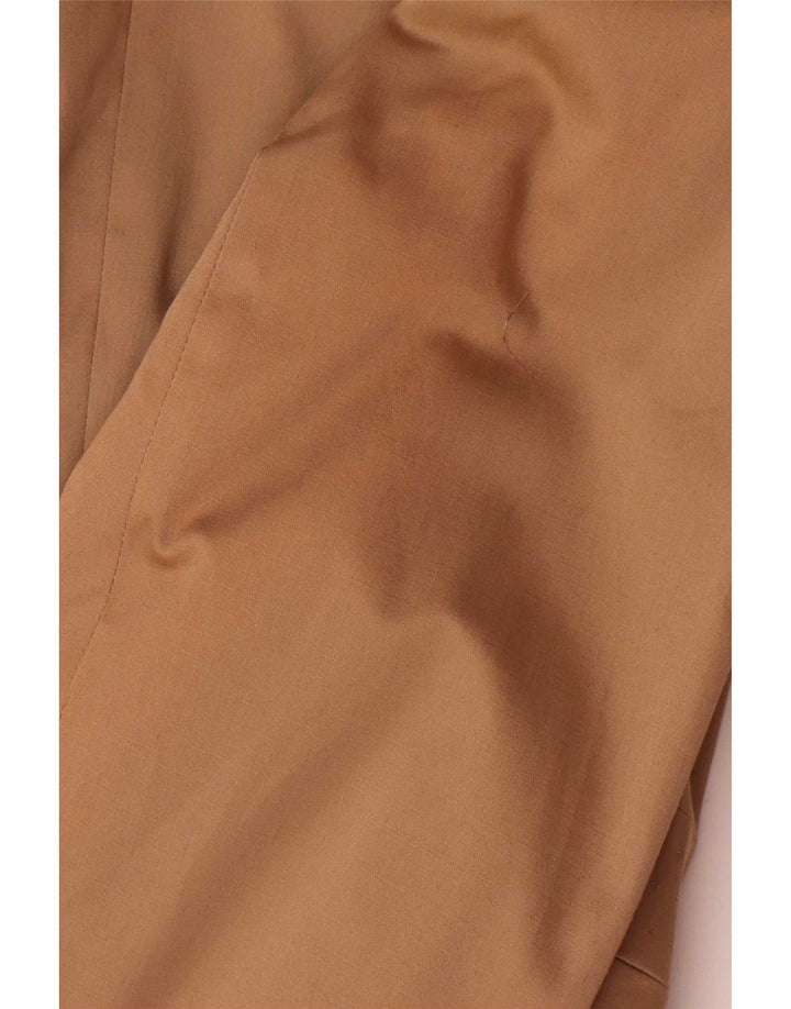 Betty Barclay Womens 2 Button Blazer Jacket UK 16 Large Beige Cotton