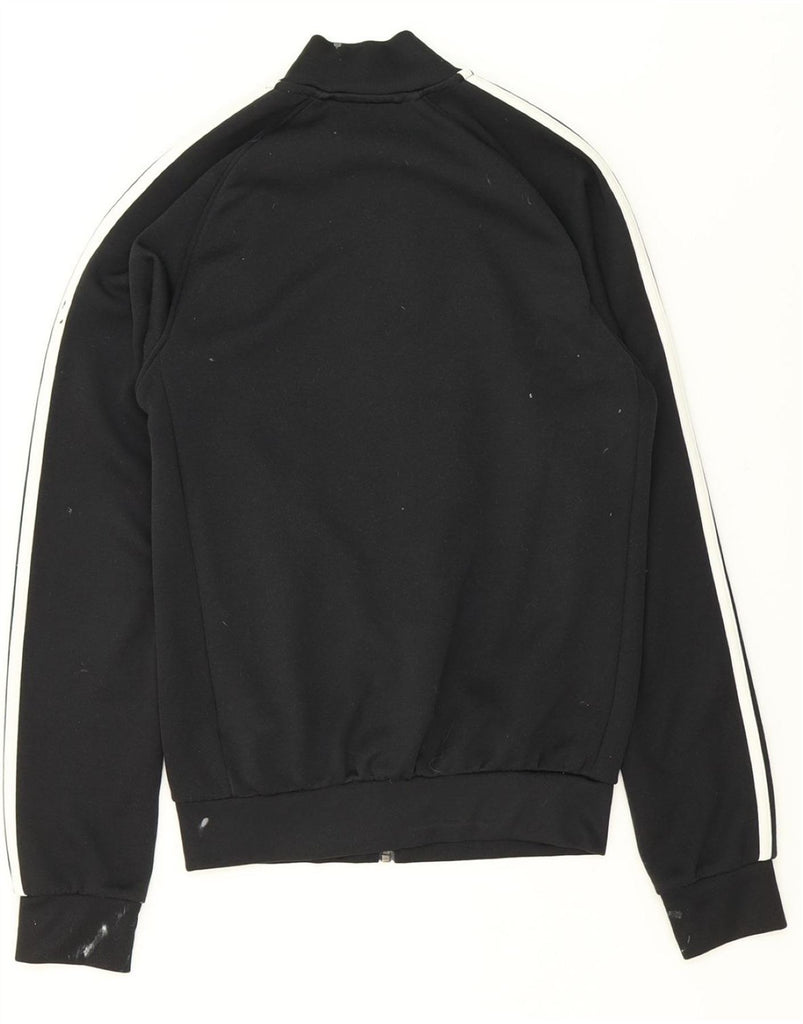 ADIDAS Mens Tracksuit Top Jacket XS Black Polyester Vintage Adidas and Second-Hand Adidas from Messina Hembry 