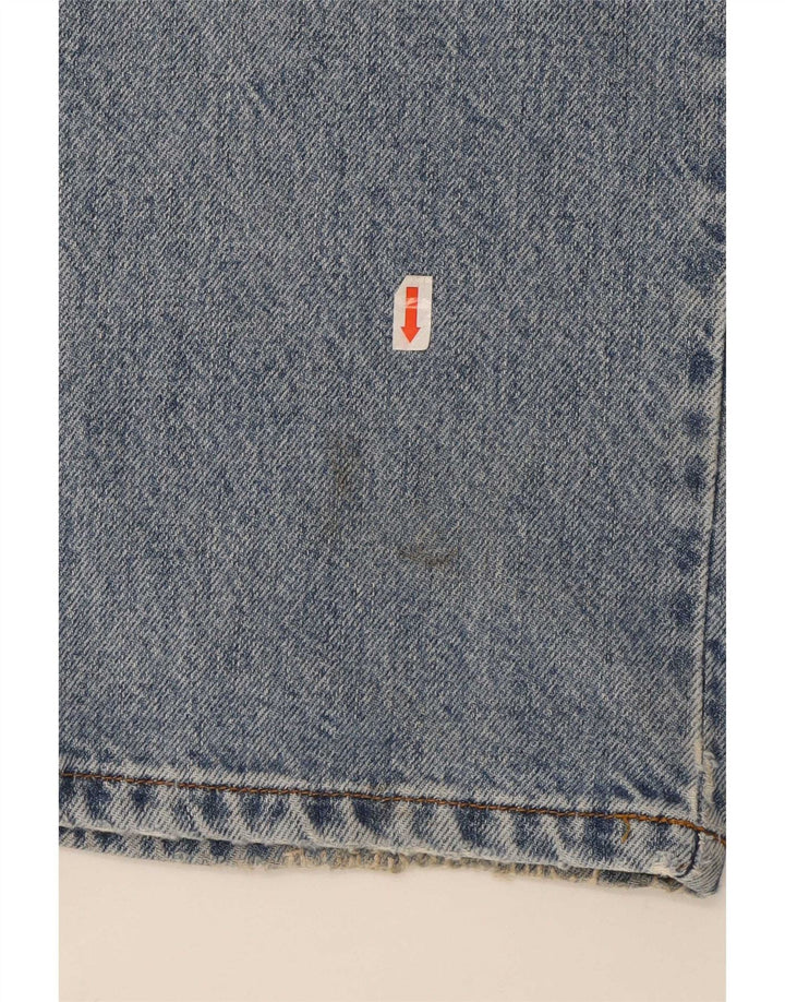 Wrangler Mens Texas Straight Jeans W35 L32 Blue Cotton
