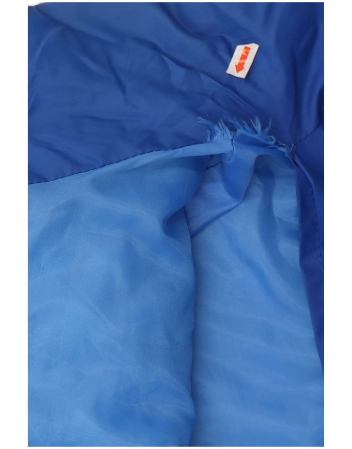 MACROSS Mens Graphic Padded Jacket UK 46 3XL Blue