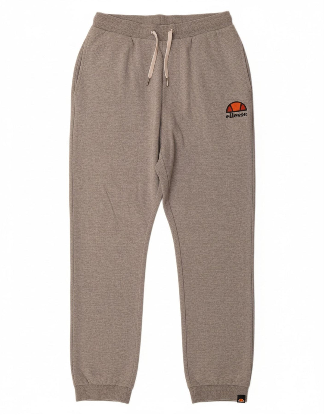 ELLESSE Womens Tracksuit Trousers Joggers UK 12 Medium  Grey Cotton
