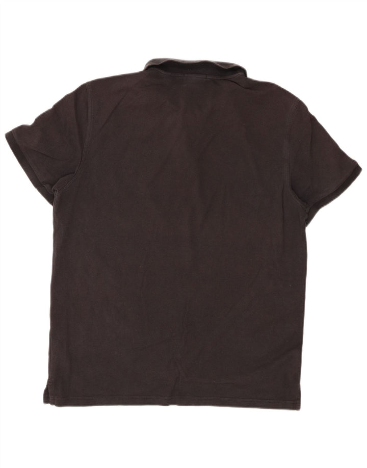 Gant Mens Regular Fit Polo Shirt XL Black Cotton