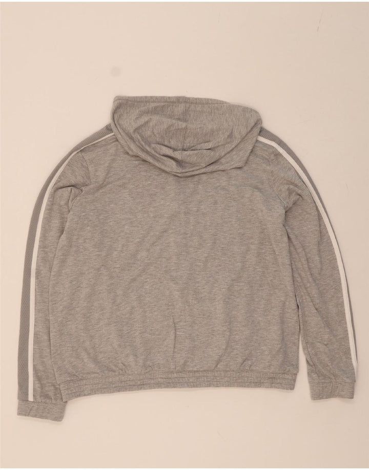 CHAMPION Womens Zip Hoodie Sweater UK 18 XL Grey Polyester Vintage Champion and Second-Hand Champion from Messina Hembry 