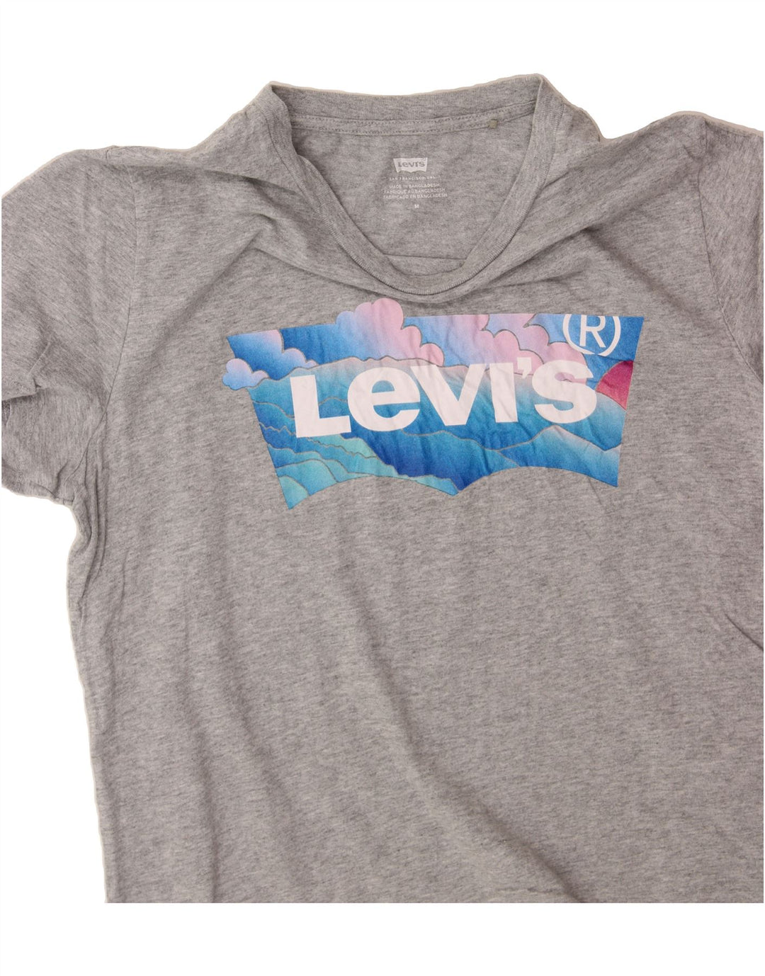 Womens Graphic T-Shirt Top UK 12 Medium Vintage Levi's and Second-Hand Levi's from Messina Hembry 