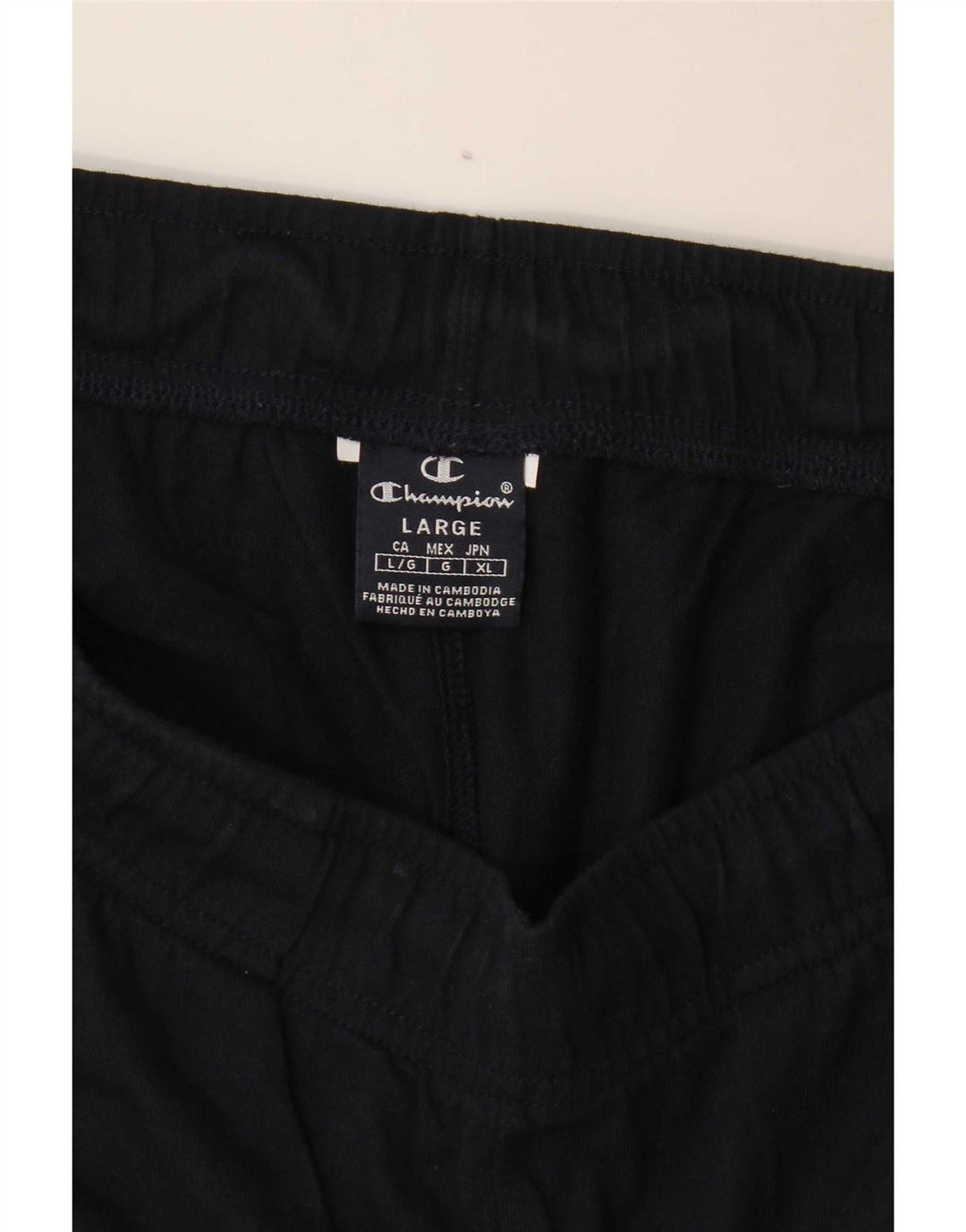 Champion Mens Graphic Sport Shorts Large  Navy Blue