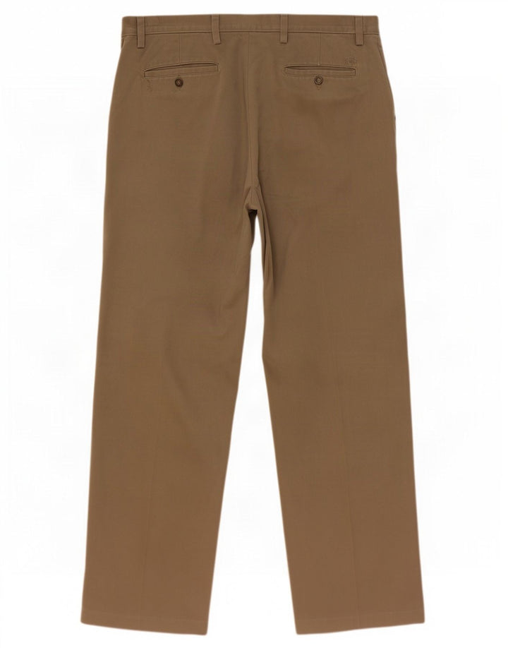 Dockers Mens Straight Cargo Trousers W38 L32 Khaki Cotton