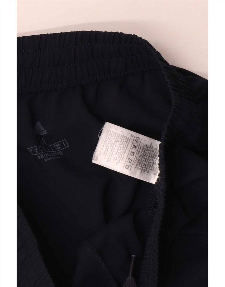 Adidas Mens Tracksuit Trousers Medium  Navy Blue Polyester