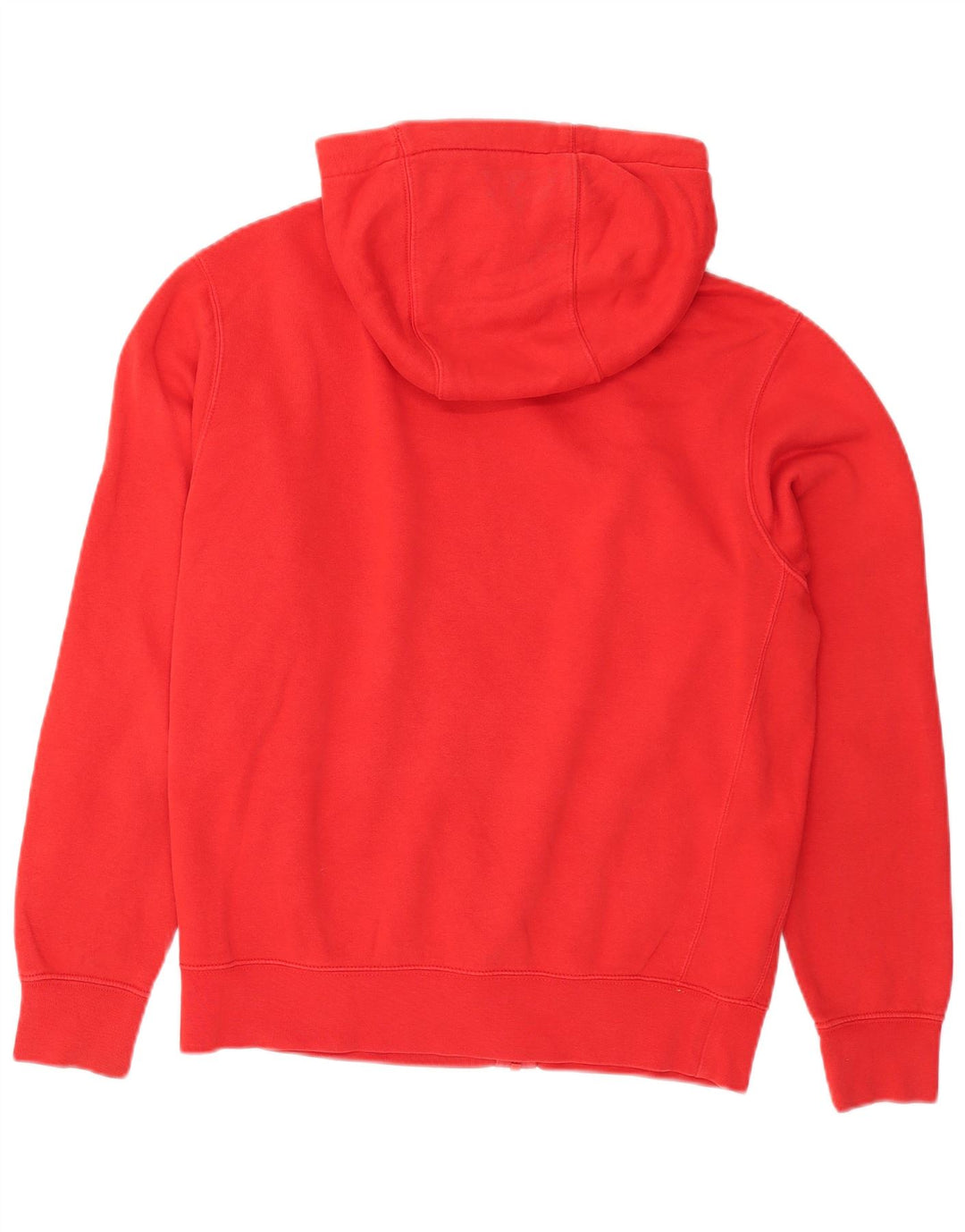 Nike Mens Zip Hoodie Sweater Small Red Cotton