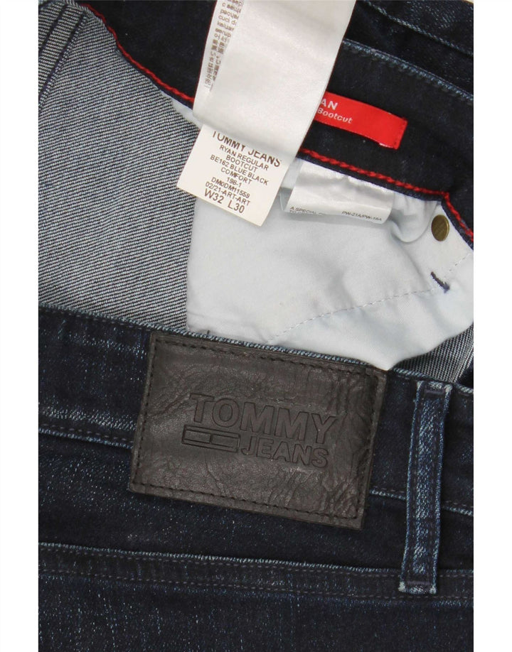 Tommy Hilfiger Mens Ryan Regular Bootcut Jeans W32 L27 Blue Cotton