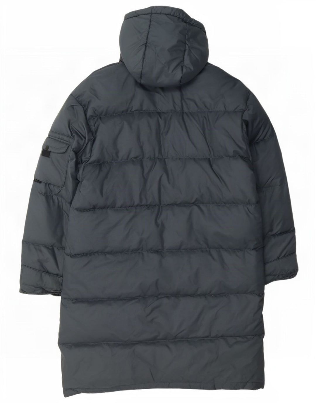 Diadora Mens Hooded Padded Coat UK 40 Large Navy Blue Polyamide