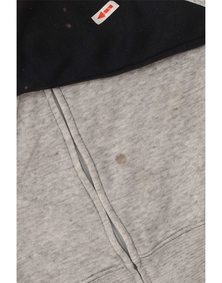 Champion Mens Tracksuit Top Jacket Medium Grey Colourblock Cotton