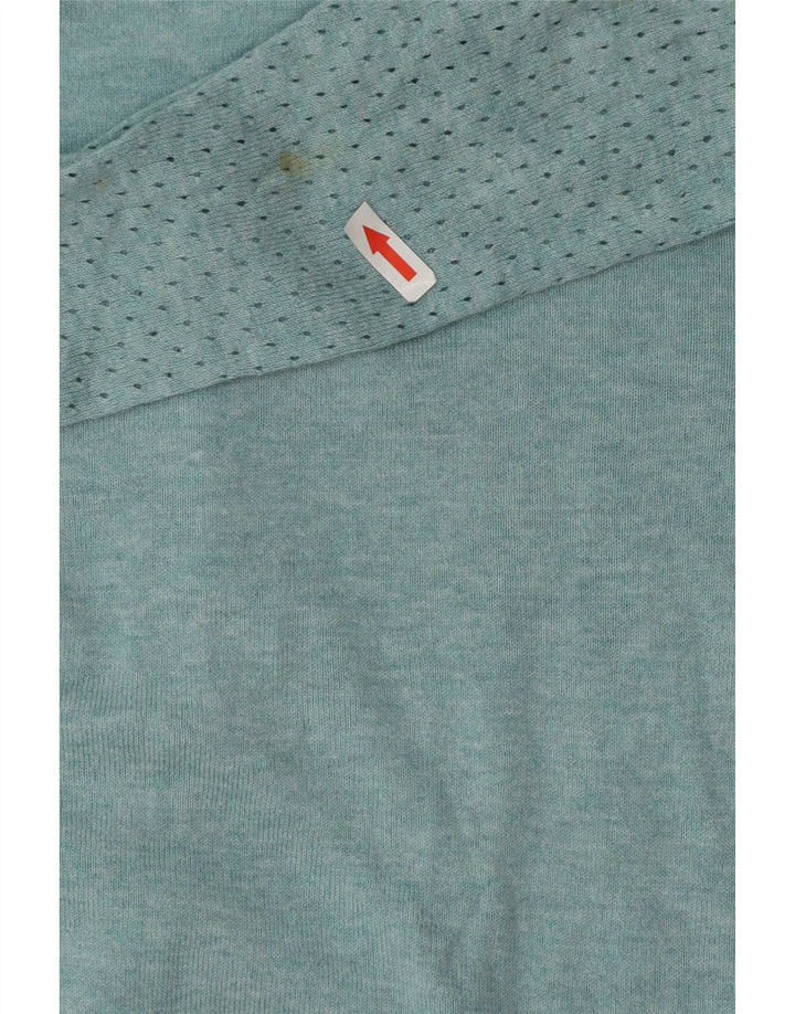 White Stuff Womens Cardigan Sweater UK 10 Small Blue Cotton