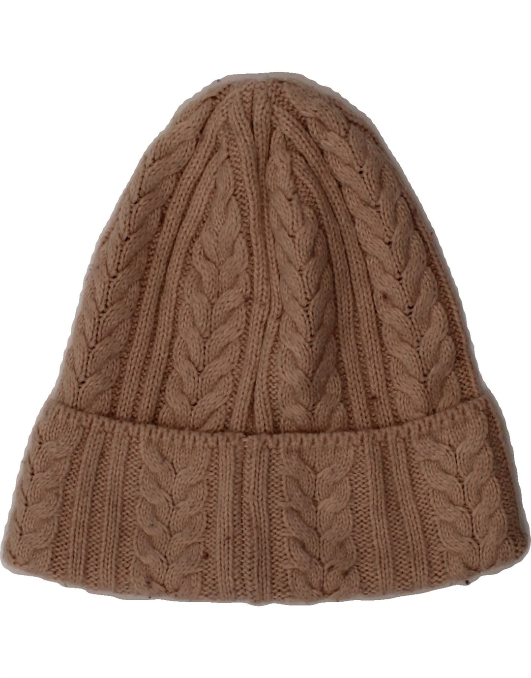 TIMBERLAND Womens Beanie Hat One Size Beige Acrylic Vintage Timberland and Second-Hand Timberland from Messina Hembry 