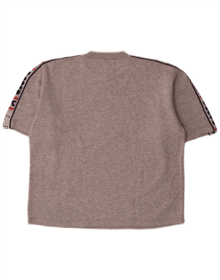 Diadora Mens Graphic T-Shirt Top Medium Grey