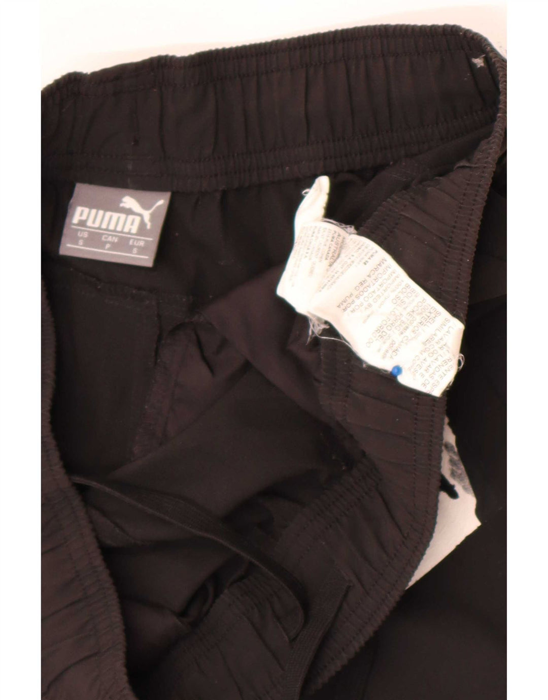 Puma Mens Sport Shorts Small Black Polyester