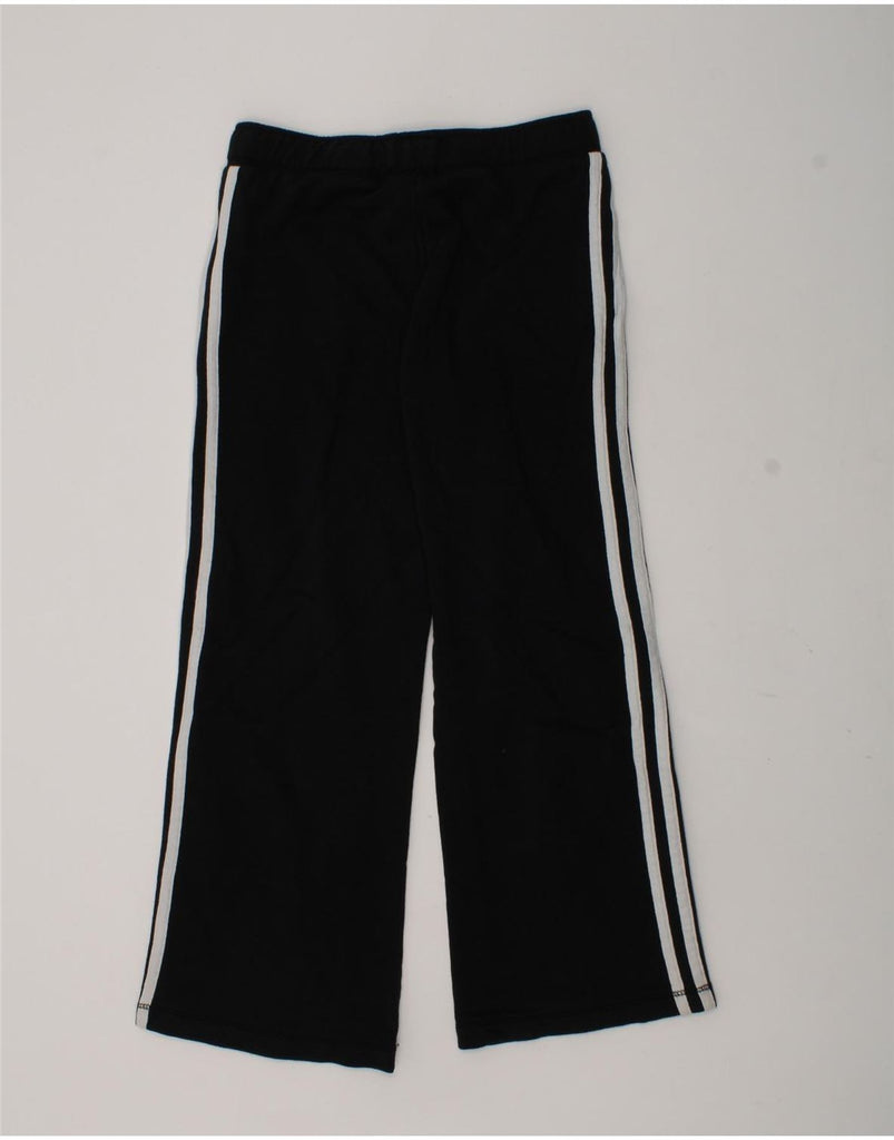 ADIDAS Boys Tracksuit Trousers 7-8 Years Black Cotton | Vintage Adidas | Thrift | Second-Hand Adidas | Used Clothing | Messina Hembry 