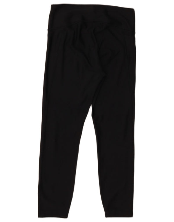 Under Armour Womens Compression Crop Leggings UK 14 Medium  Black