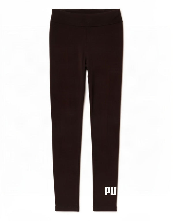 Puma Womens Graphic Leggings UK 6 XS Black